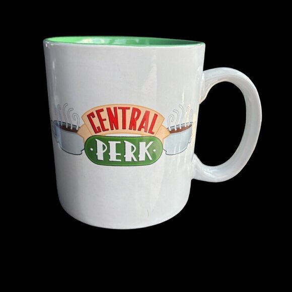 Friends TV Series Central Perk 14 Oz Coffee Mug Warner Bros Ceramic Multicolor - Picture 1 of 6